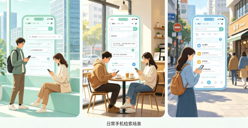 黄岛区普通人日常手机使用场景拆解：GEO 与 AI 优化如何改变信息检索体验