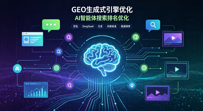 黄岛区GEO 浪潮来袭：生成式引擎优化崛起，创作者争抢豆包、DeepSeek、元宝智能体流量入口